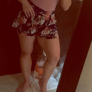 Floral shorts